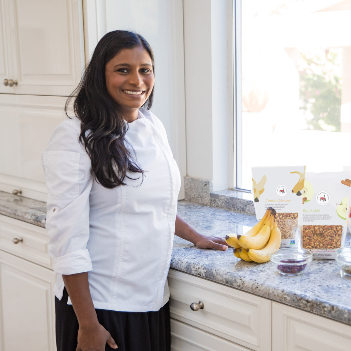 women-owned businesses, Ven at Little Red Wagon Granola