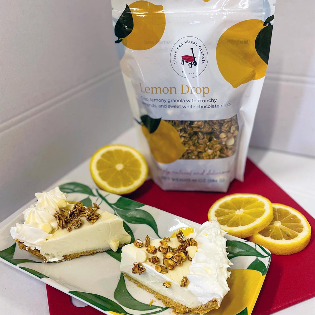 Lemon Meringue Granola Crust Pie