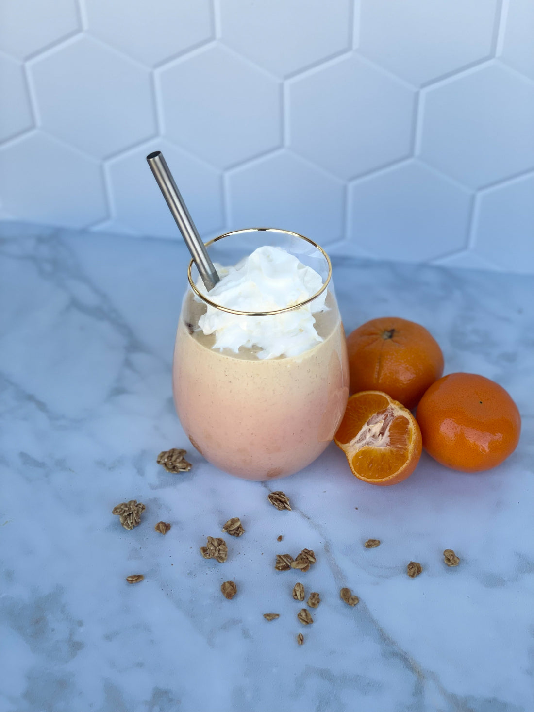 Orange Cosmopolitan Smoothie For Hot Summer Days