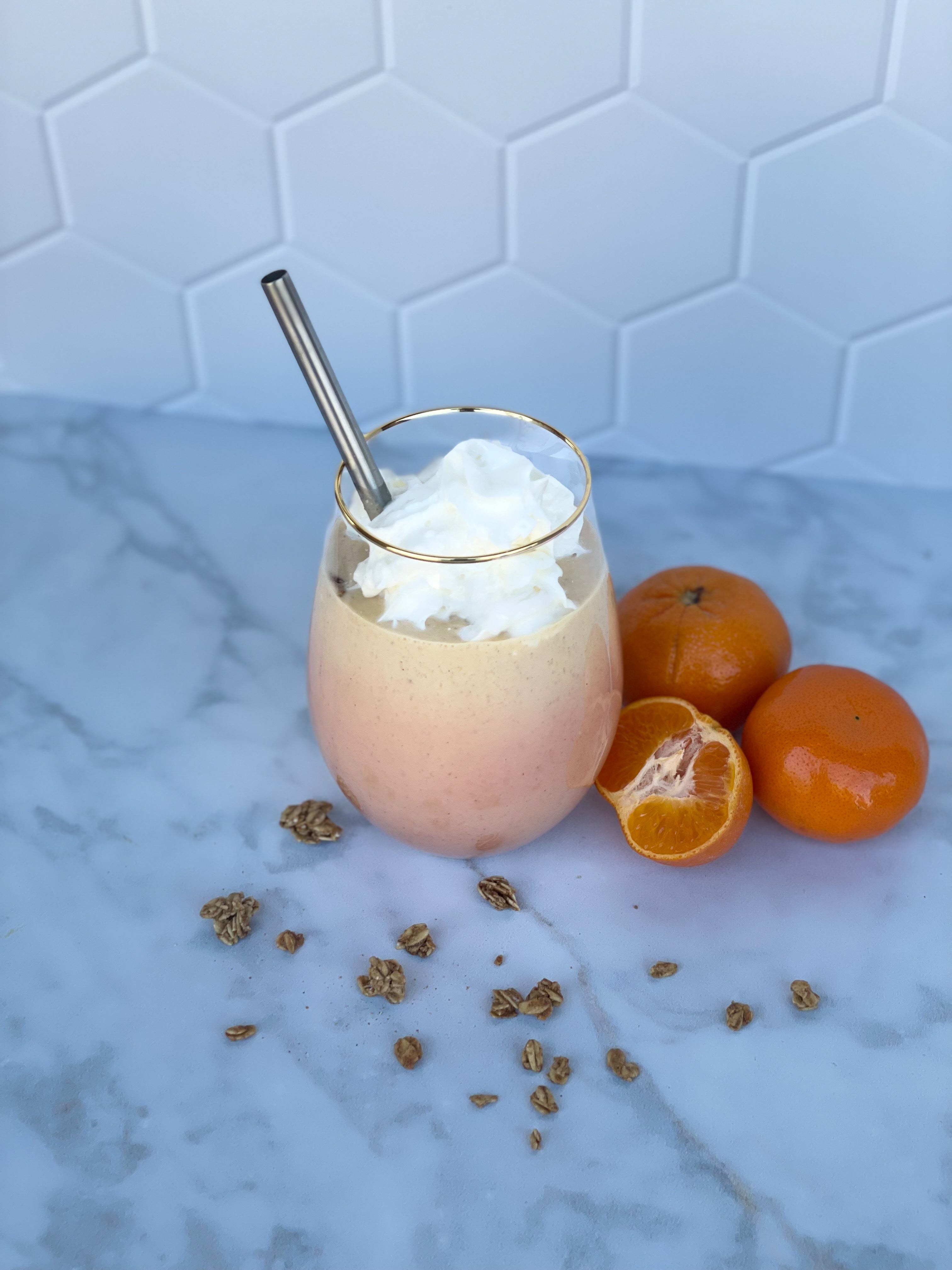 Orange Cosmopolitan Smoothie For Hot Summer Days