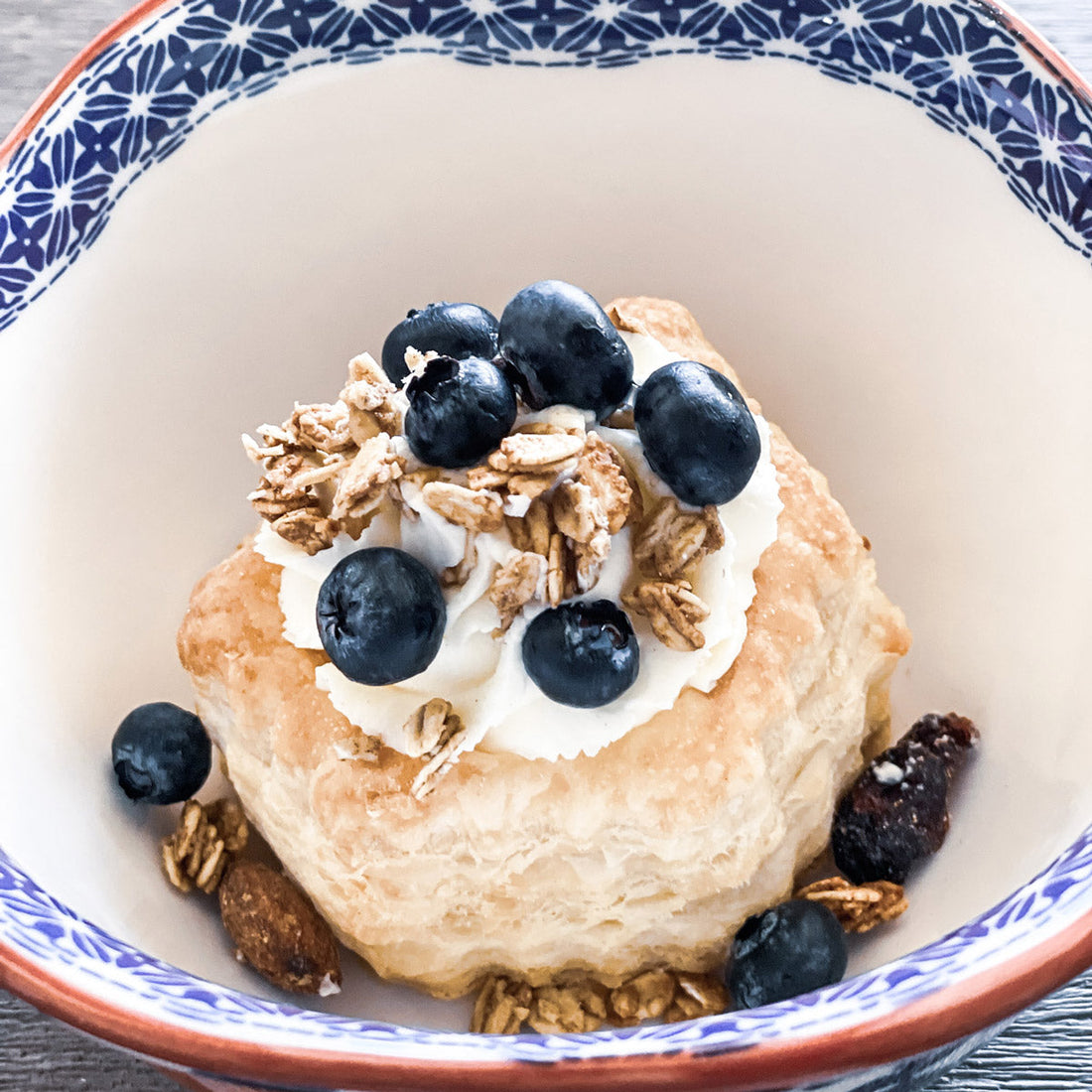 cream puff recipe using cosmo granola