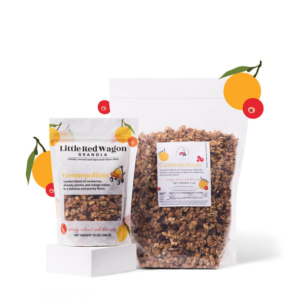 Cosmopolitan Granola Flavor 10 oz and 4 lbs